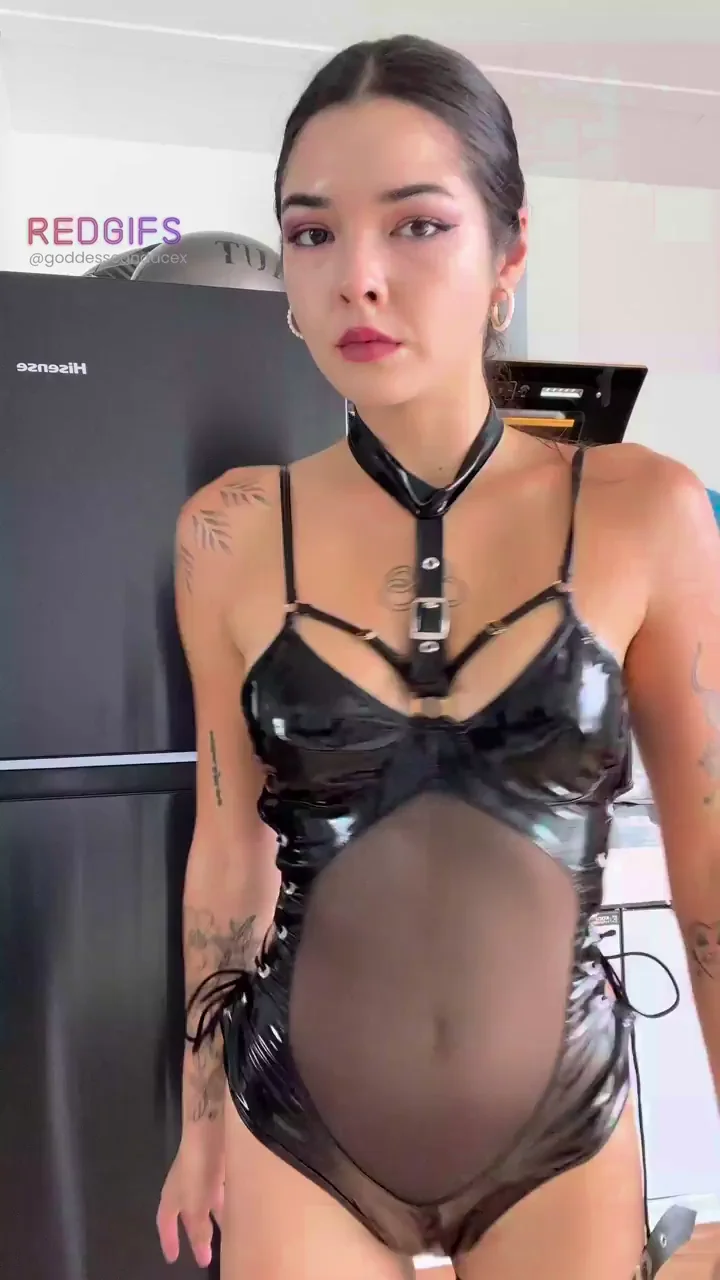 Do you believe that this shiny outfit is a surefire trigger for your arousal?