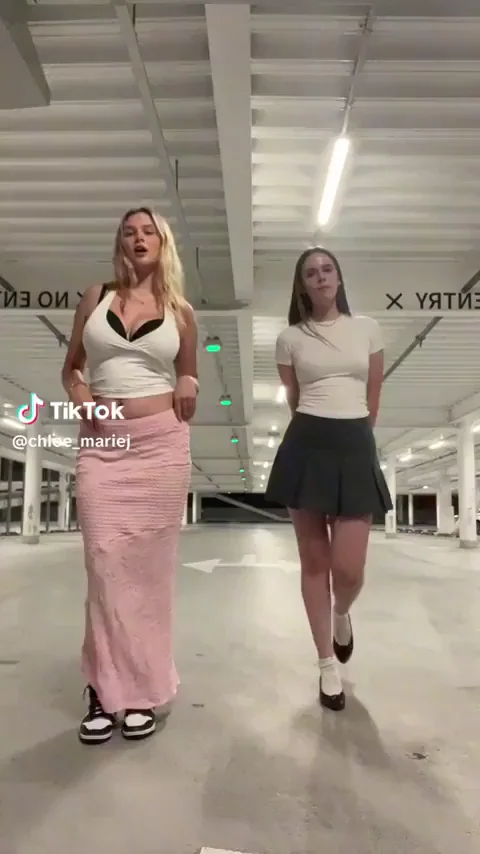 TikTok Parking Lot Thots Twerking Their Slutty Curves