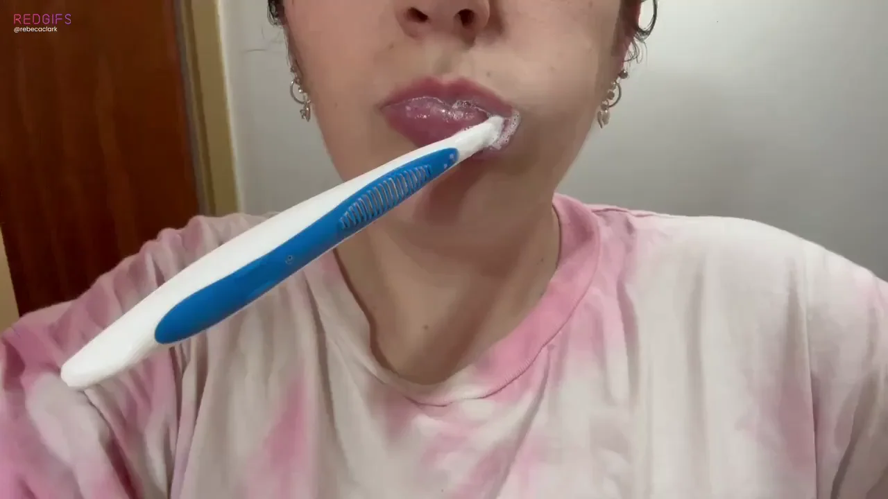 brushing my braces