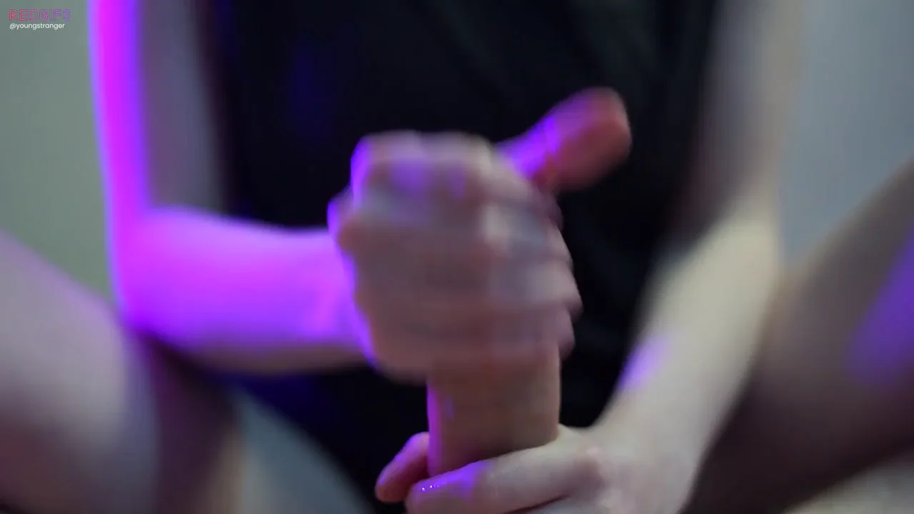 Cum Drenched Hands: Slutty Spread All Over My Curves