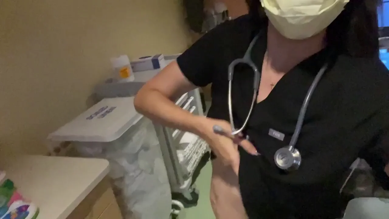I love giving you peeks during my shift [GIF]