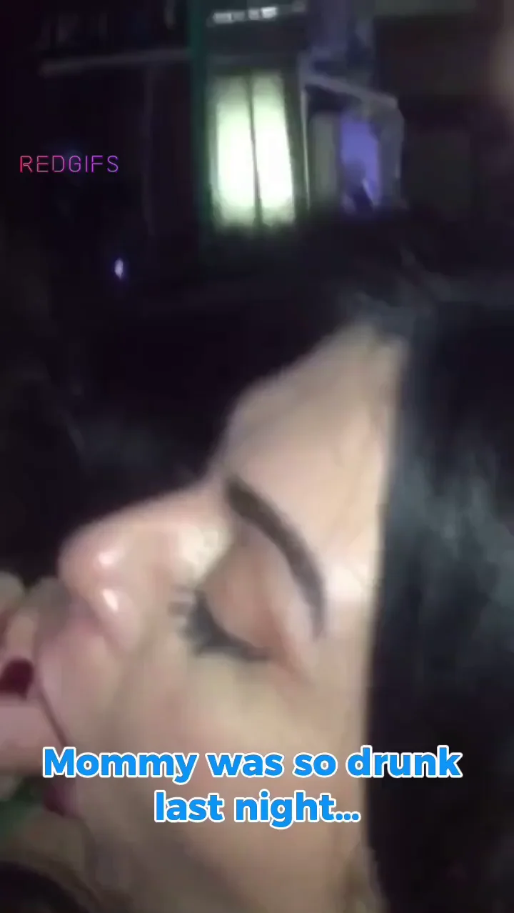 Drunk mom couldn’t stop herself
