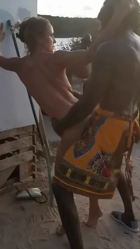 Visiting African Tribe