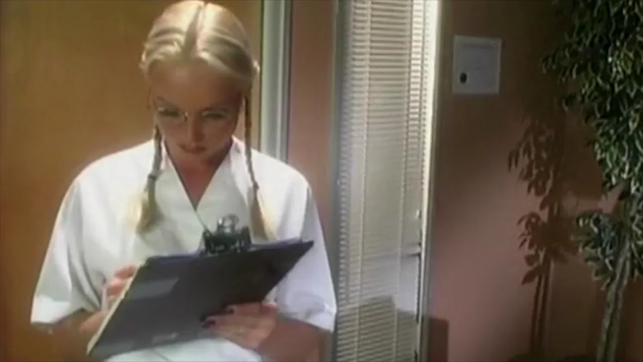 Blonde Nurse Slut Gets Her Pussy Pounded Hard 😈🍆💦