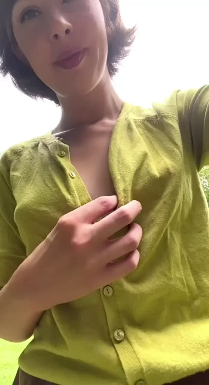 Oopsie! No Panties Under My Cardigan 😏💦