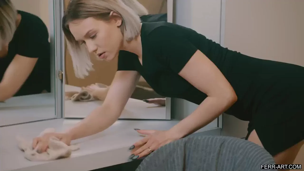 Handmaiden falls asleep during work guest wakes her up to have sex - Sweet Dreams with Barbie Brills and Alex Charger