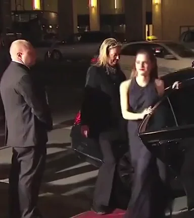 Emma Watson with some casual jiggling going on!