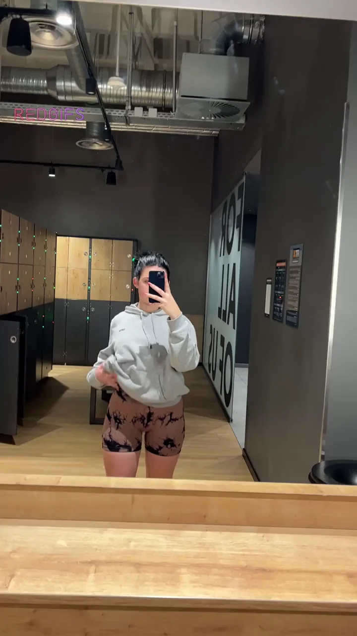 Gym Slut's Monthly Shorts Squeeze: Ass Gains Test Gone Wild