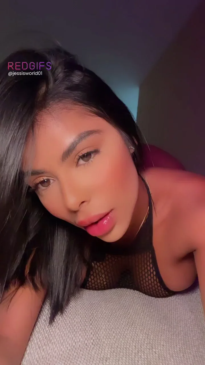 Cute AF in My Sheer Black Fishnet 😘💋