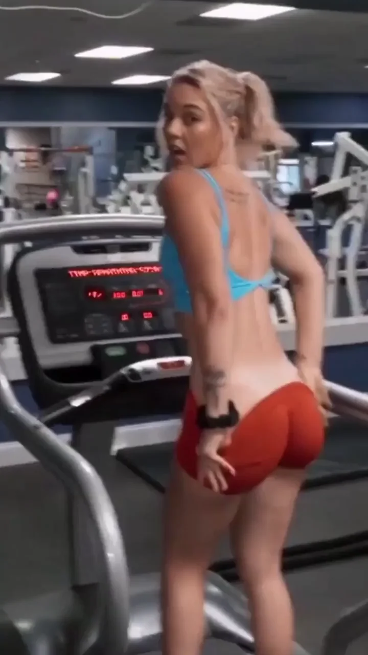 Ass out at the gym