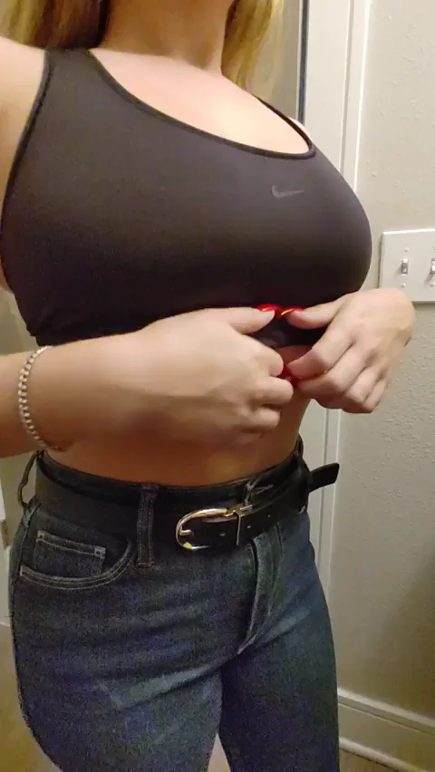 This top is just too tight... Now that's better