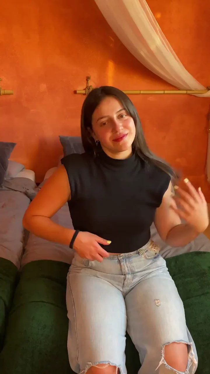 Innocent Girl showing off her boobies