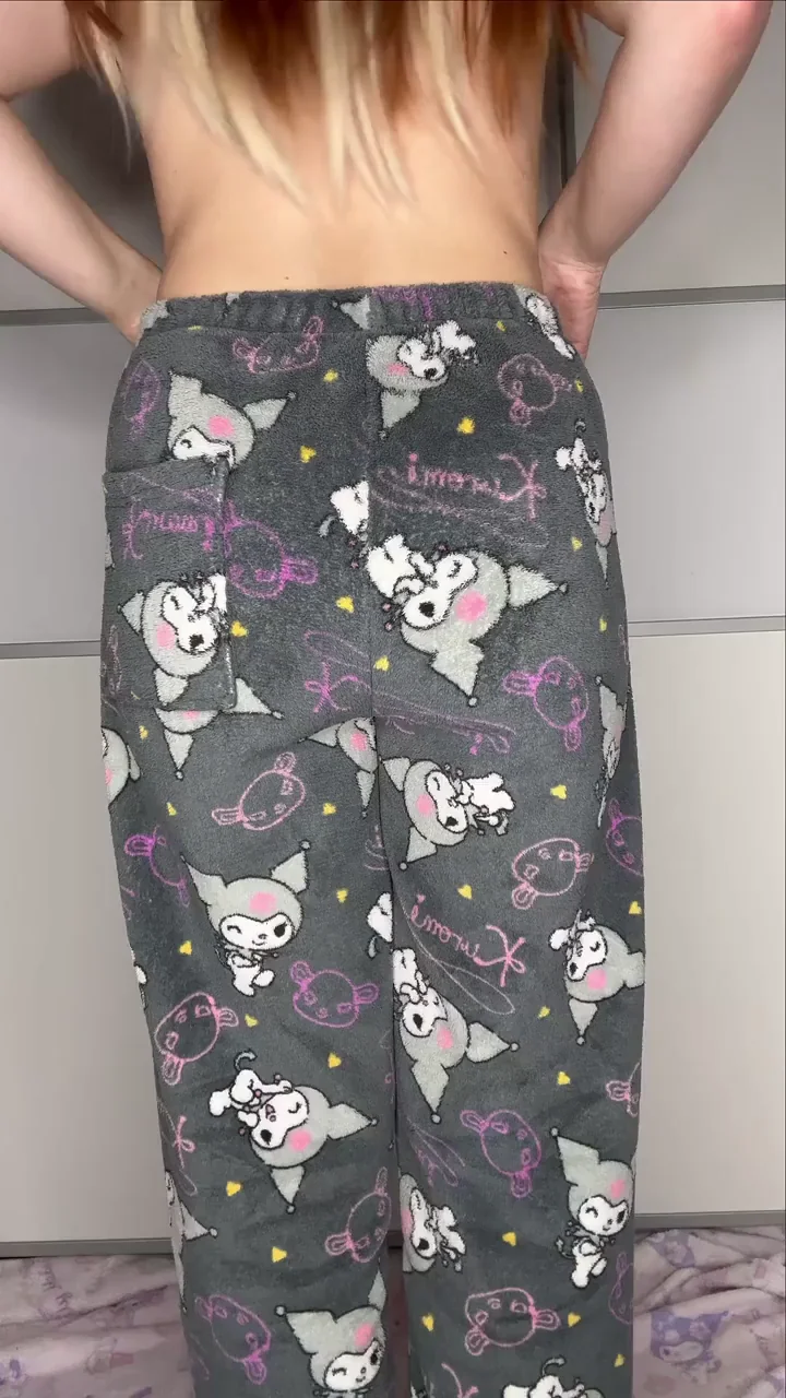 Shiny Little Butthole Tease in Cute Pants 🍑✨