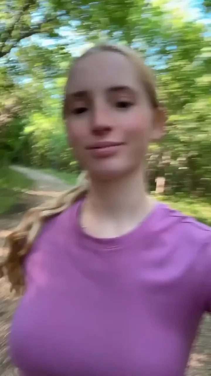 Where Should This Busty Slut Flash Next? 🔥👀