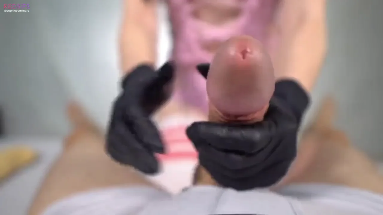 How to milk a big cock into a tight XL condom. ENJOY! =)  [OC]