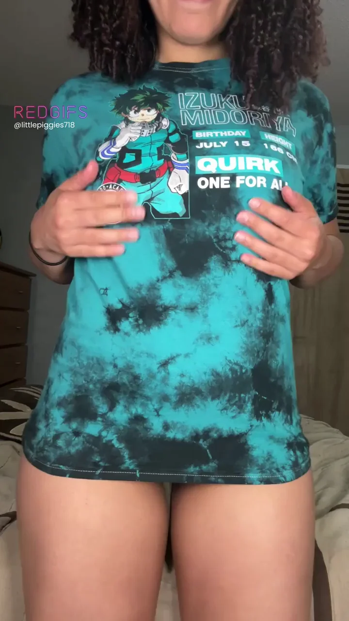 Quirked-Out Titty Drop Tease 💦🍈🍈 [F]