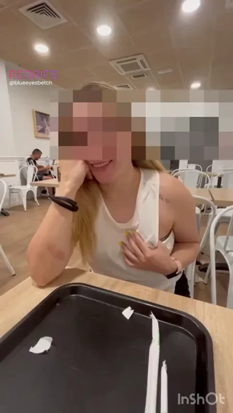 😈 Naughty Public Lunch Fuck with Slutty Friend Danielle 🍑💦