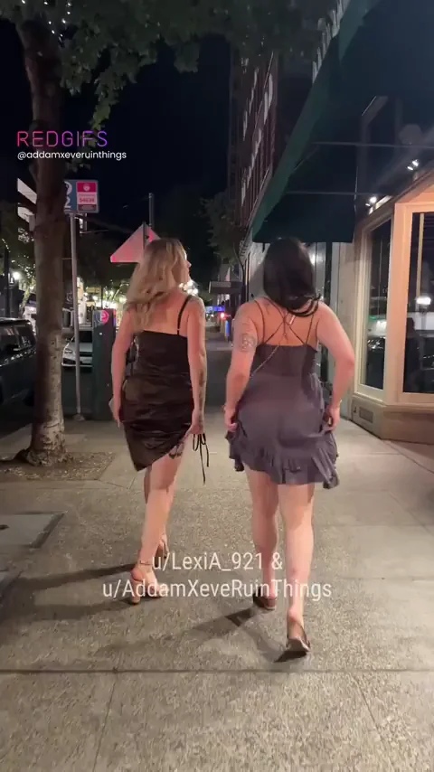 A couple of public asses