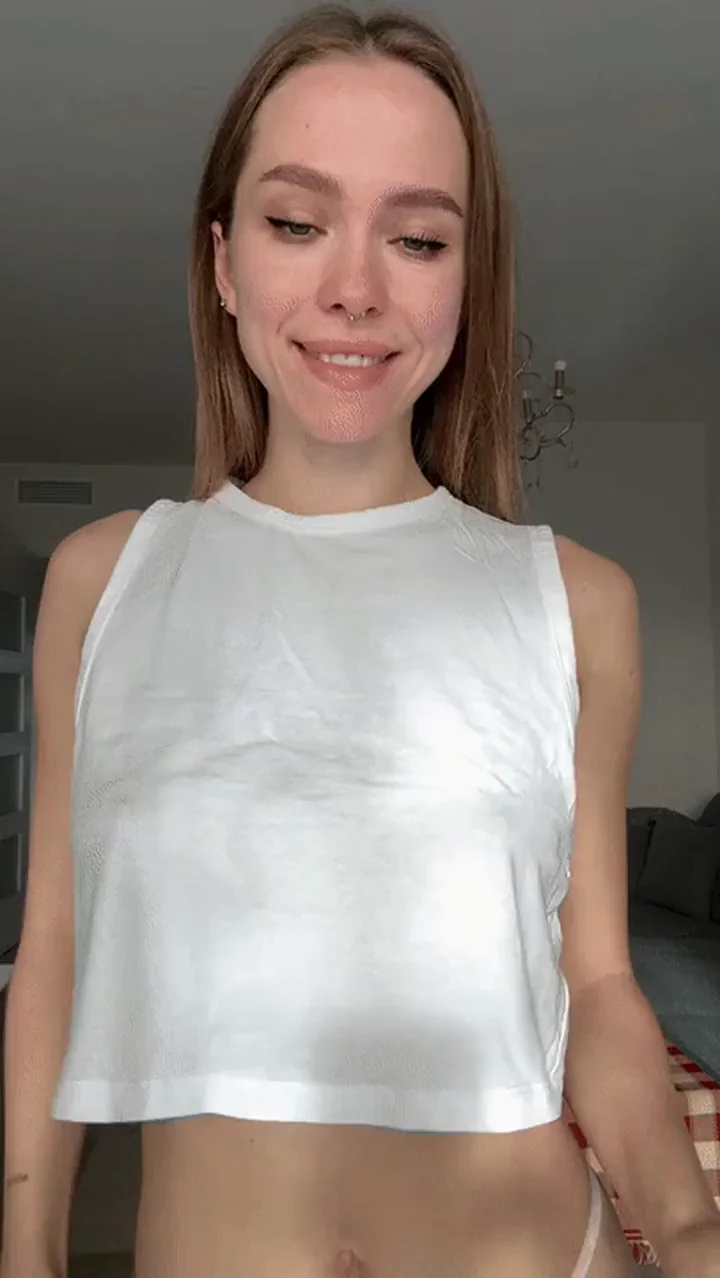Stare at My Perky Tits While I Tease My Wet Pussy 😈🔥