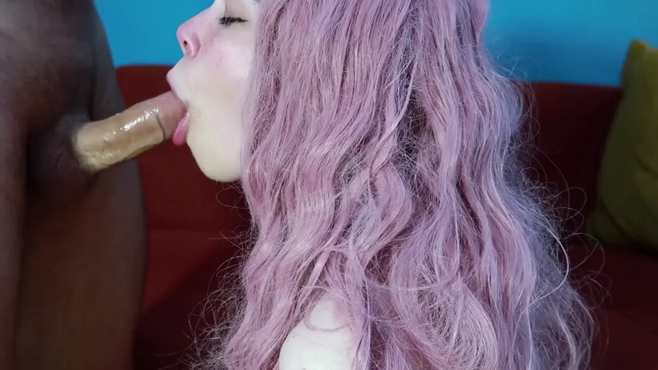 Pulsating oral creampie