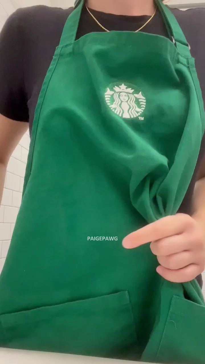 I love being a wild barista at work