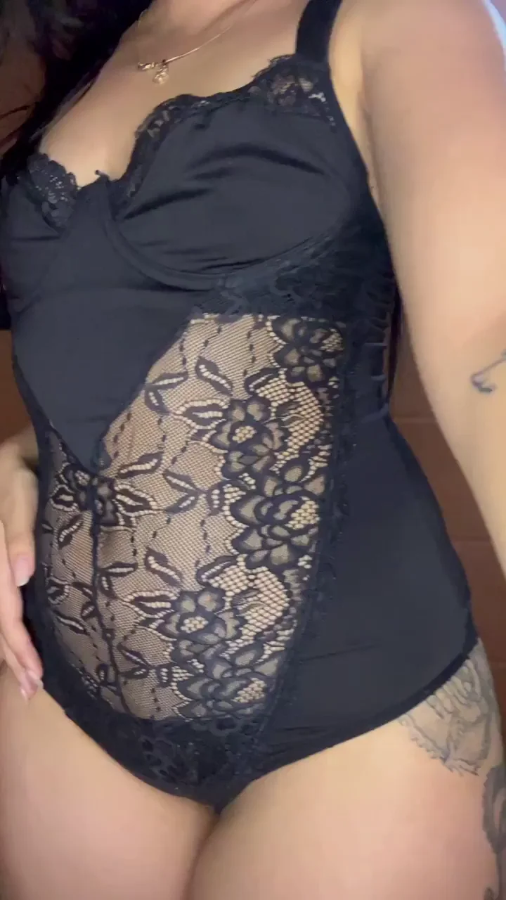 Sofia Leone's Lace Teddy Tease 😈💦
