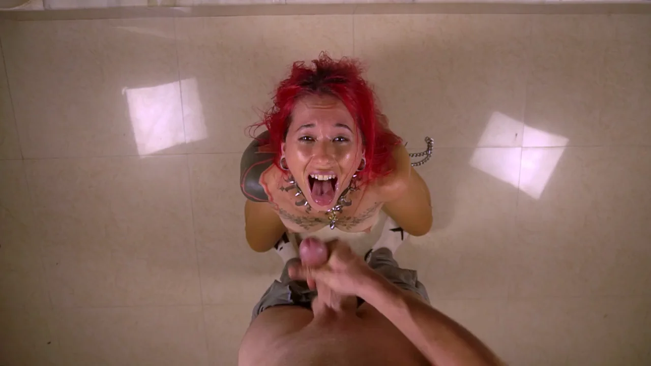When my face is canvas, and cum is his paint