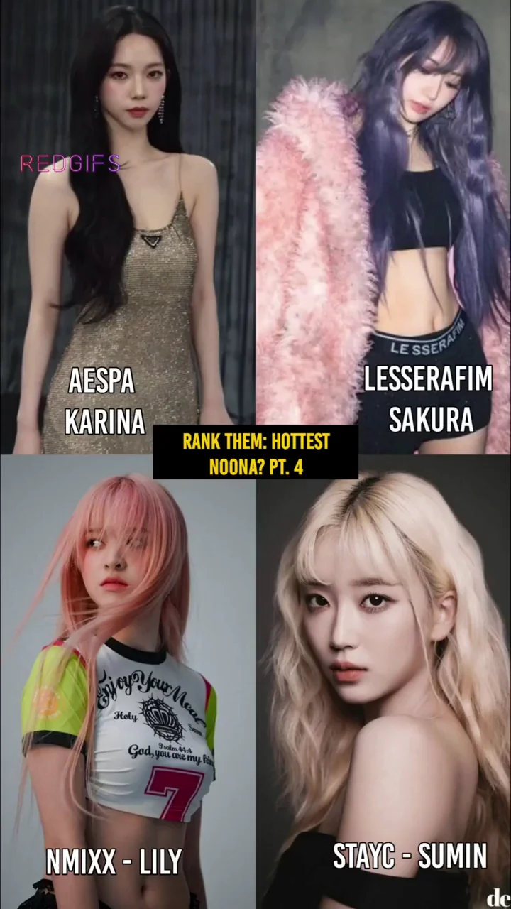 Hottest: Karina vs Sakura vs Lily vs Sumin