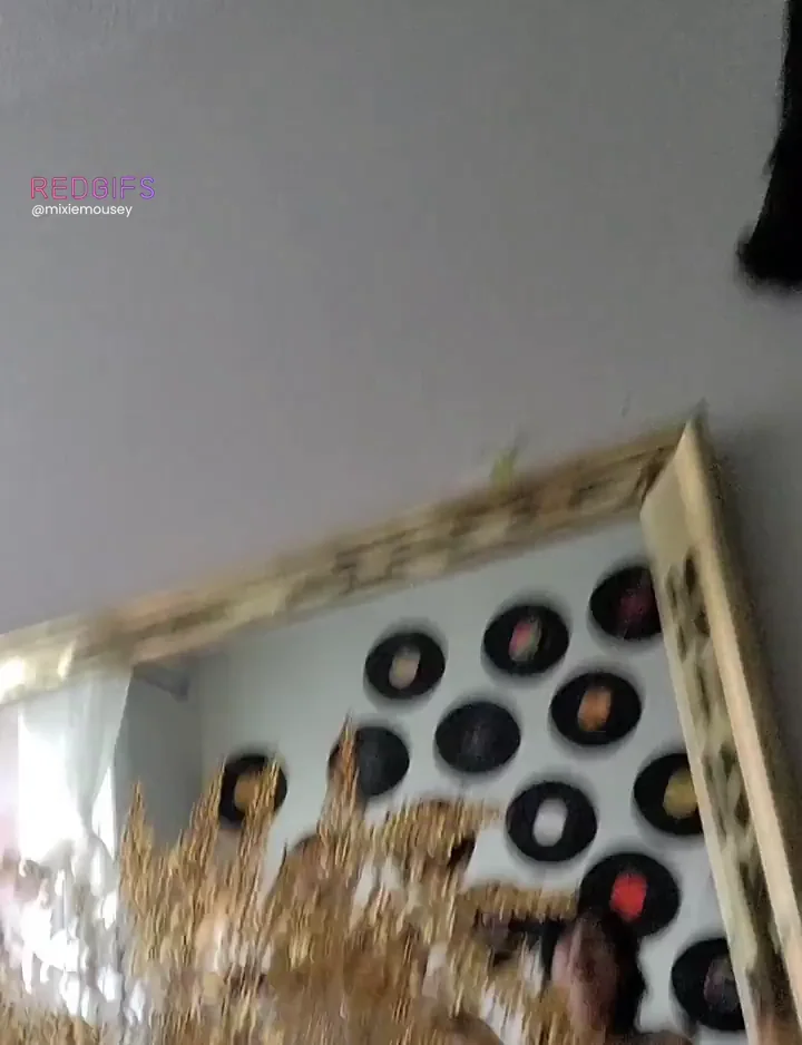 Slutty Babe Rides Dick Watching Her Hot Ass Bounce in Mirror 😍🍑💦