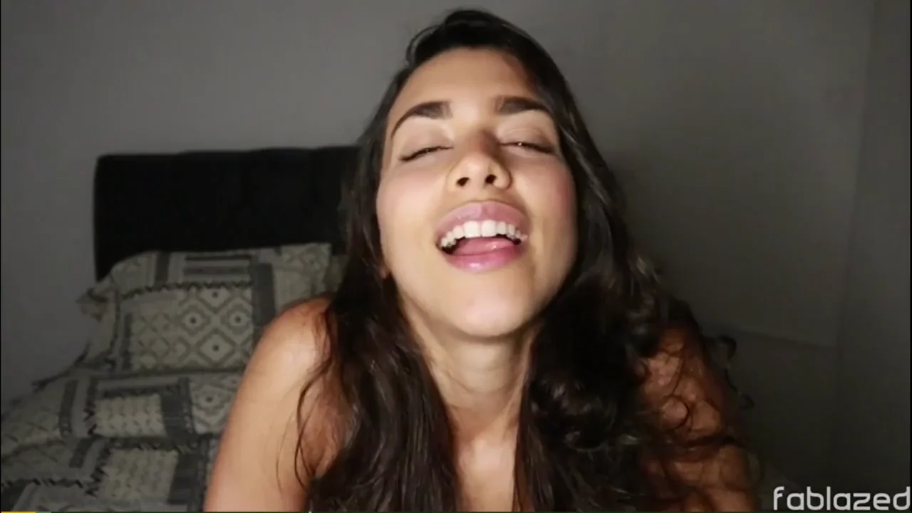 Fablazed Double Cumshot JOI (She begs for cum on her face, then on her "culo").