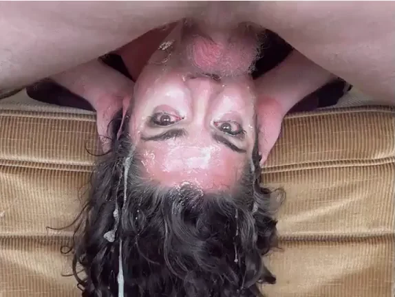 Sammi Starfish's Upside-Down Deepthroat Domination - Striving for Throat Queen Glory!