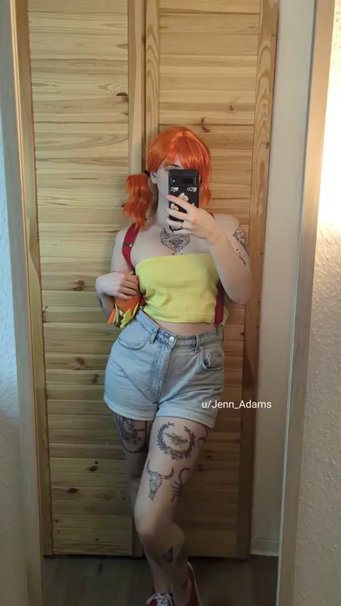 Misty from Pokemon by Jenny Adams