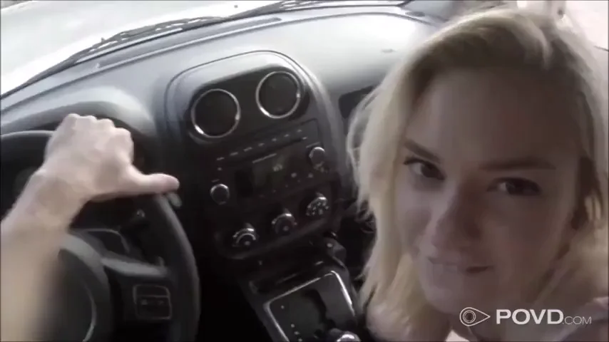 Chloe Foster's Car Breakdown Fuck-Fix 😈🚗💦