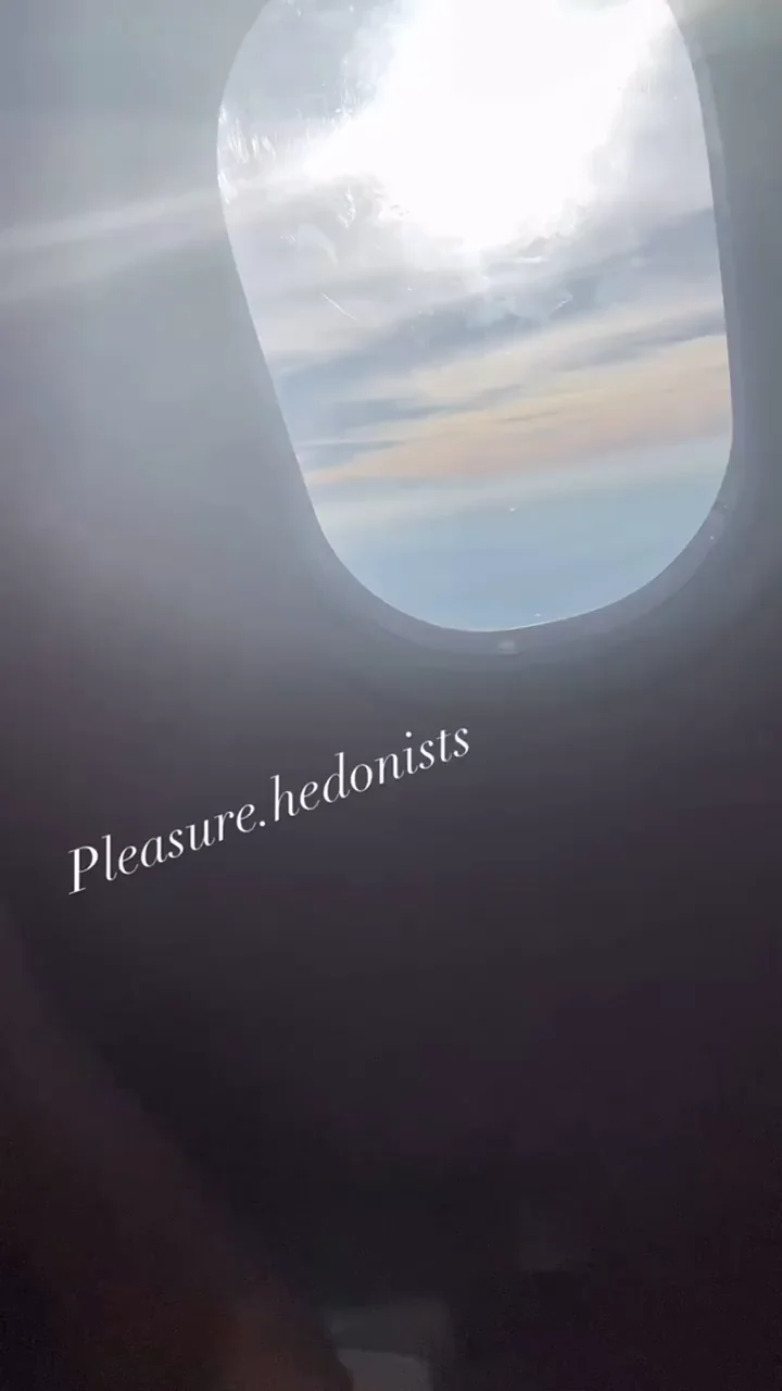 No panties on a plane