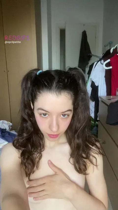 i love my small boobs and body
