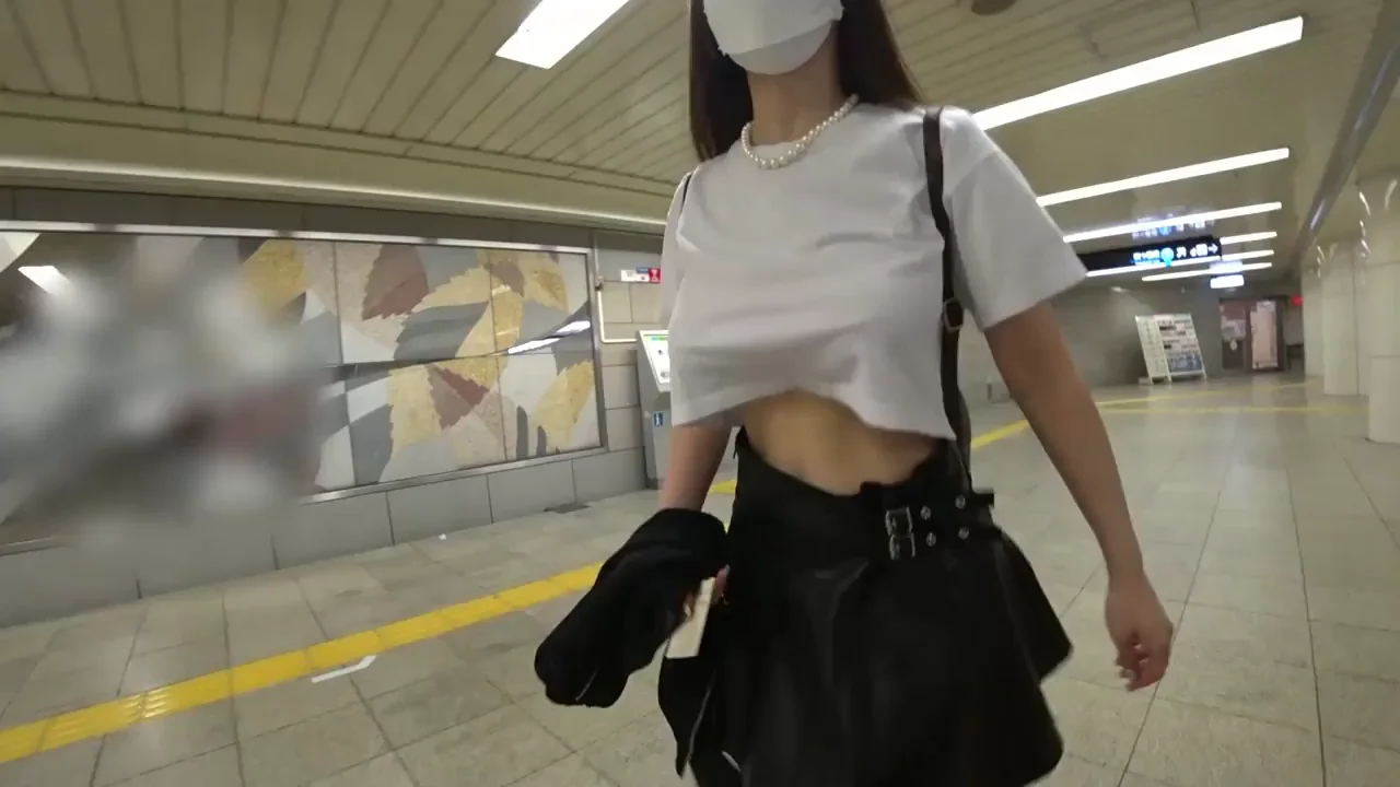 Teasing Massive H-Cup Titties in the Subway 😈🍈🍈