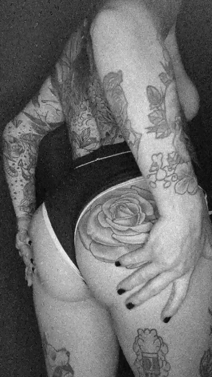 Lost in Her Inked Ass Ripples 🍑🔥