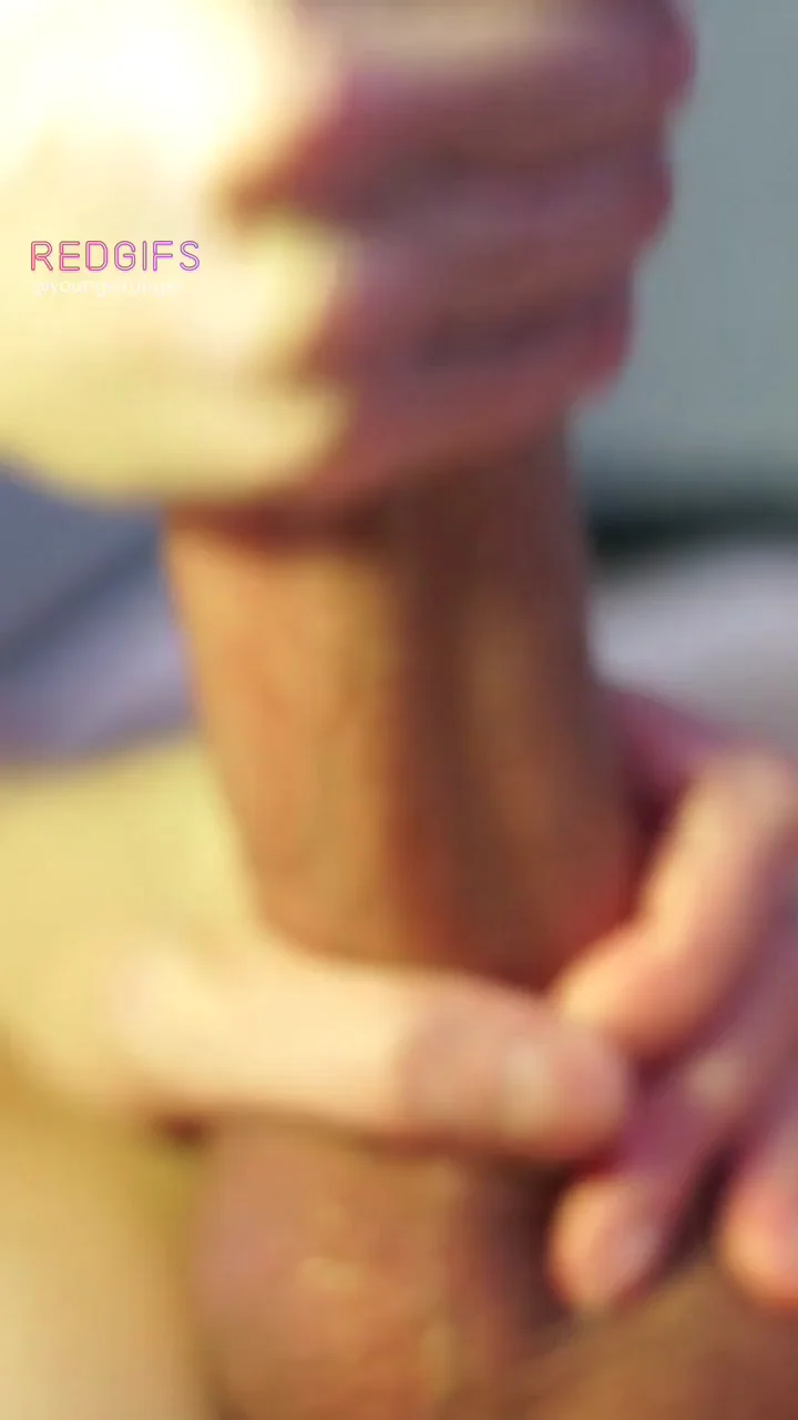 Every time he cums for me and this is the sweetest thing in the process, that's why I love jerking off his cock so much