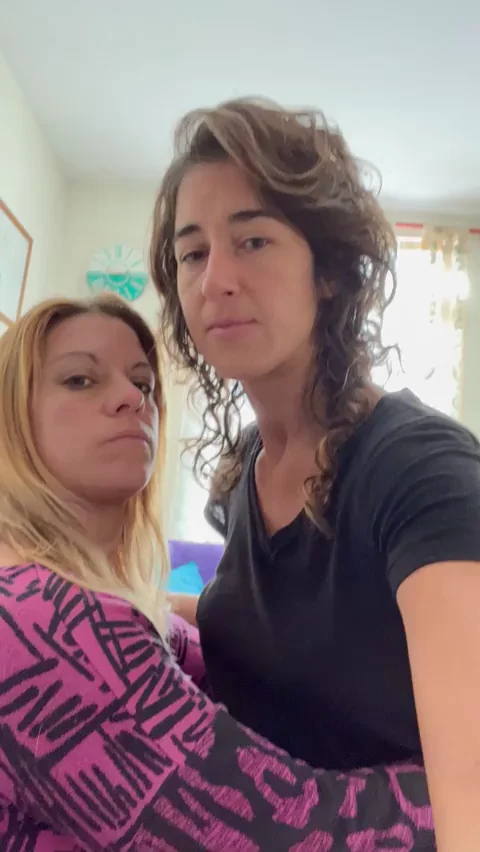 Look at my face when we were about to finish the video !so cute