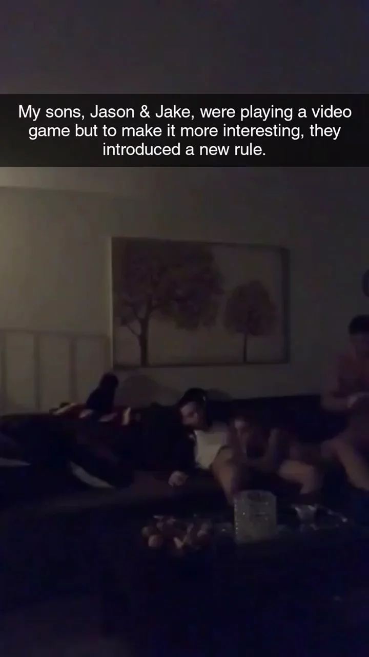 Mom tricks her sons and gets a nice pounding