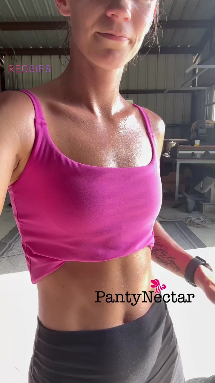 Cute sweaty nipples