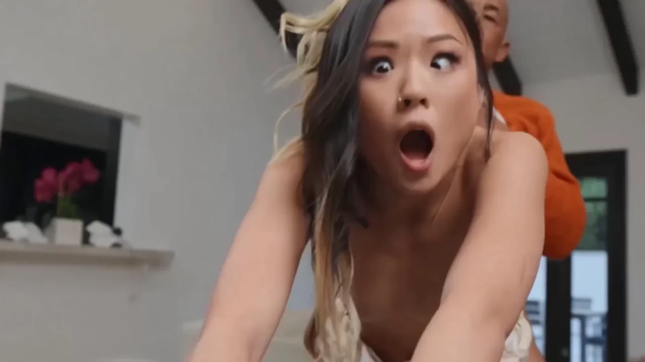 Lulu Chu's Tight Pussy Wrecked by Grandpa's Cock