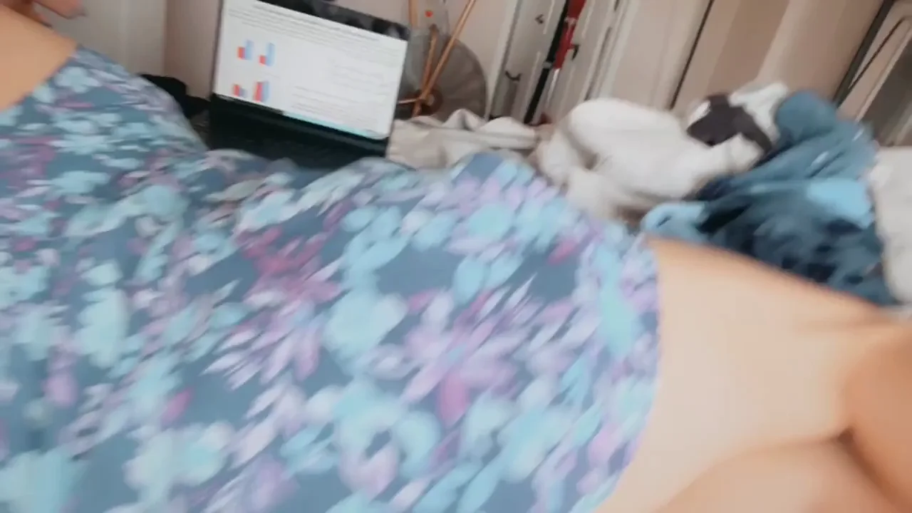 Ditching Homework for Rear Pussy Pounding Bliss