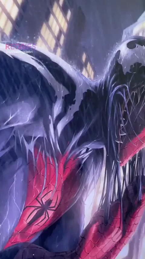 Symbiote Slut Venom Begs: Fuck My Massive Tits! 🕷️💦🍒