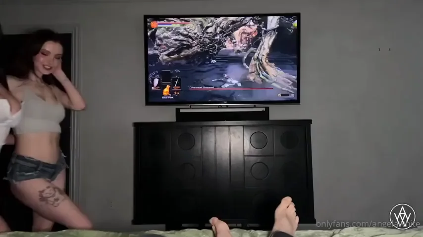 PS5 or Angela White's Massive Tits? 😈🍑