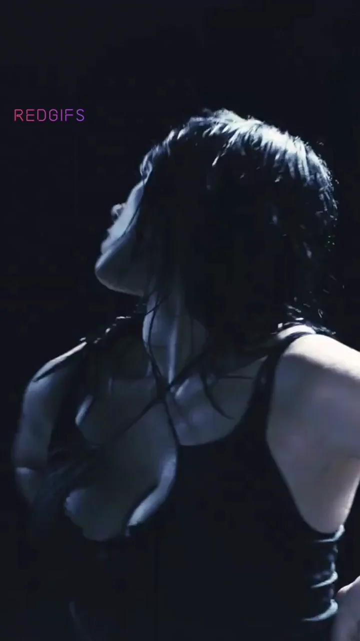 Billie Eilish's Massive Tits Tease in Tight Black Top