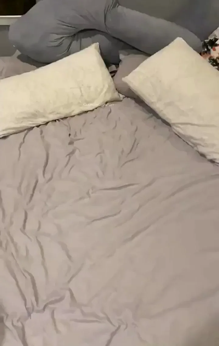 Bouncing Assumptions: Cute Little Butt Jiggles on the Bed