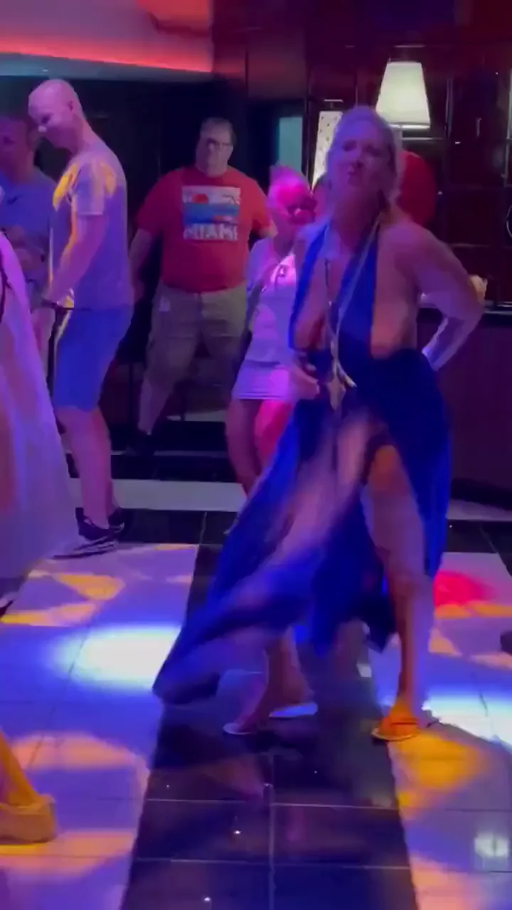 Dancing at the work function party