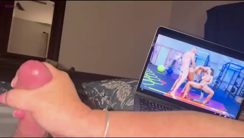 How she finished our mutual masturbation session.