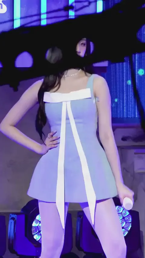 BABYMONSTER Pharita: Slutty K-Pop Tease in Tiny Bow Dress